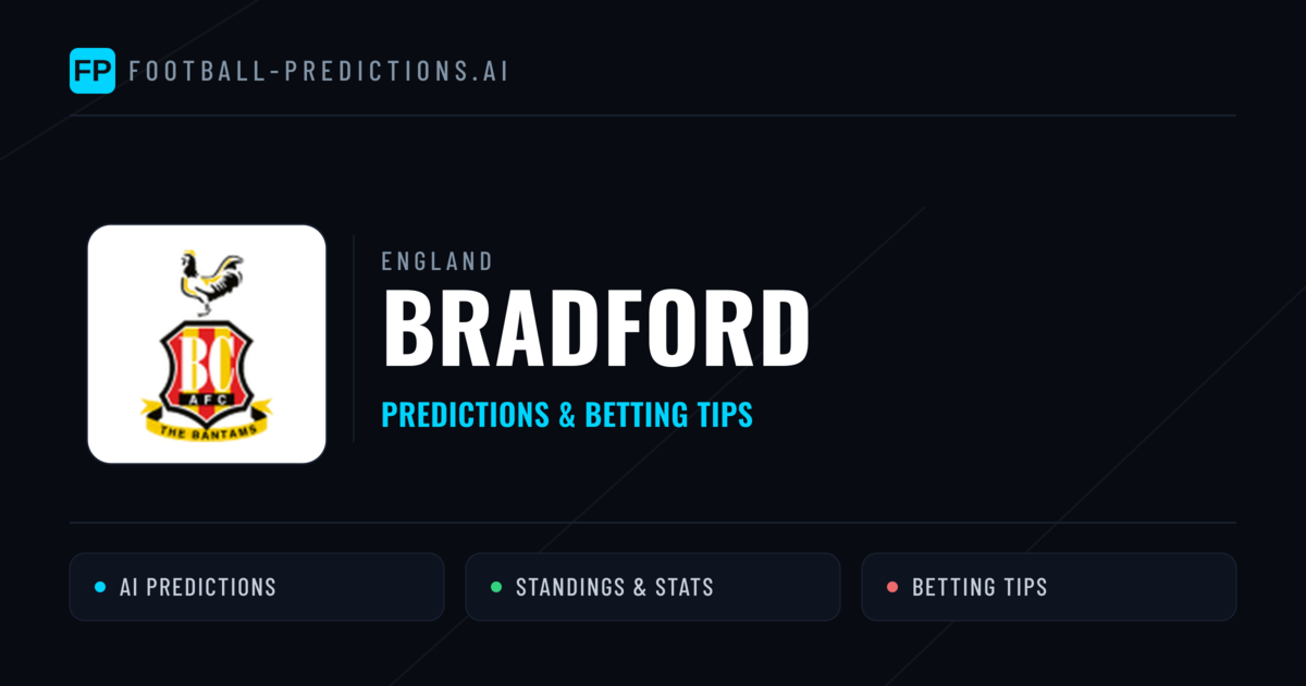 Bradford Predictions & Stats