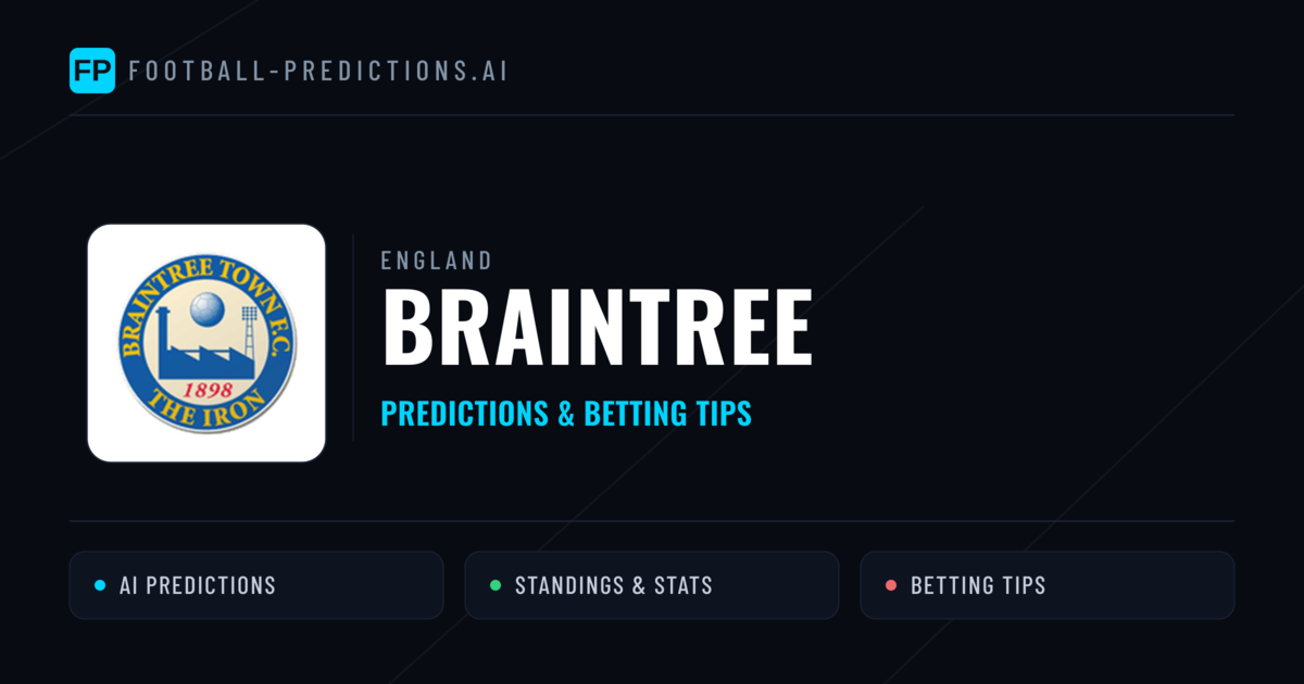 Braintree Predictions & Stats
