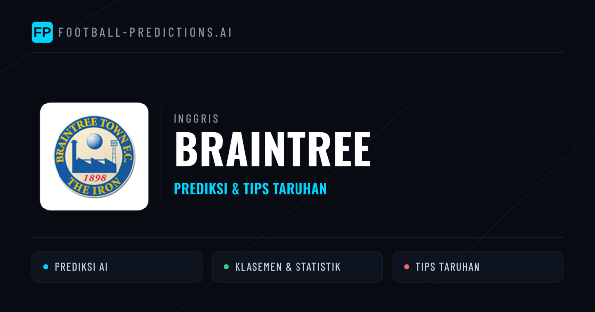 Braintree Prediksi & Statistik Piala Dunia