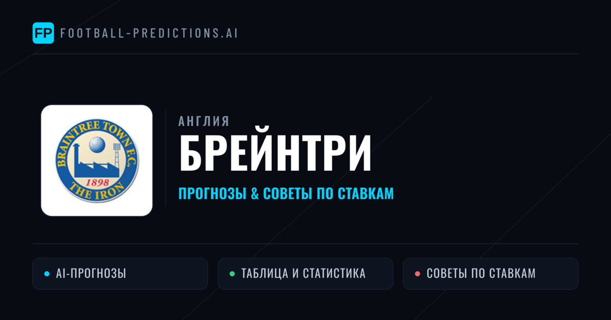 Брейнтри прогнозы и статистика