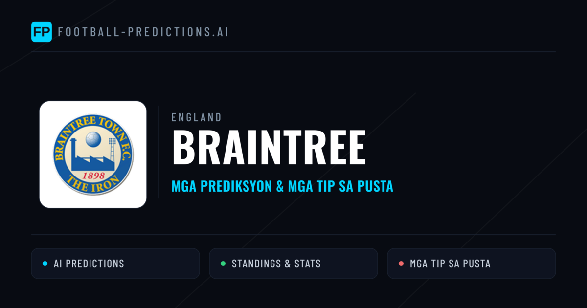 Braintree Predictions & Stats