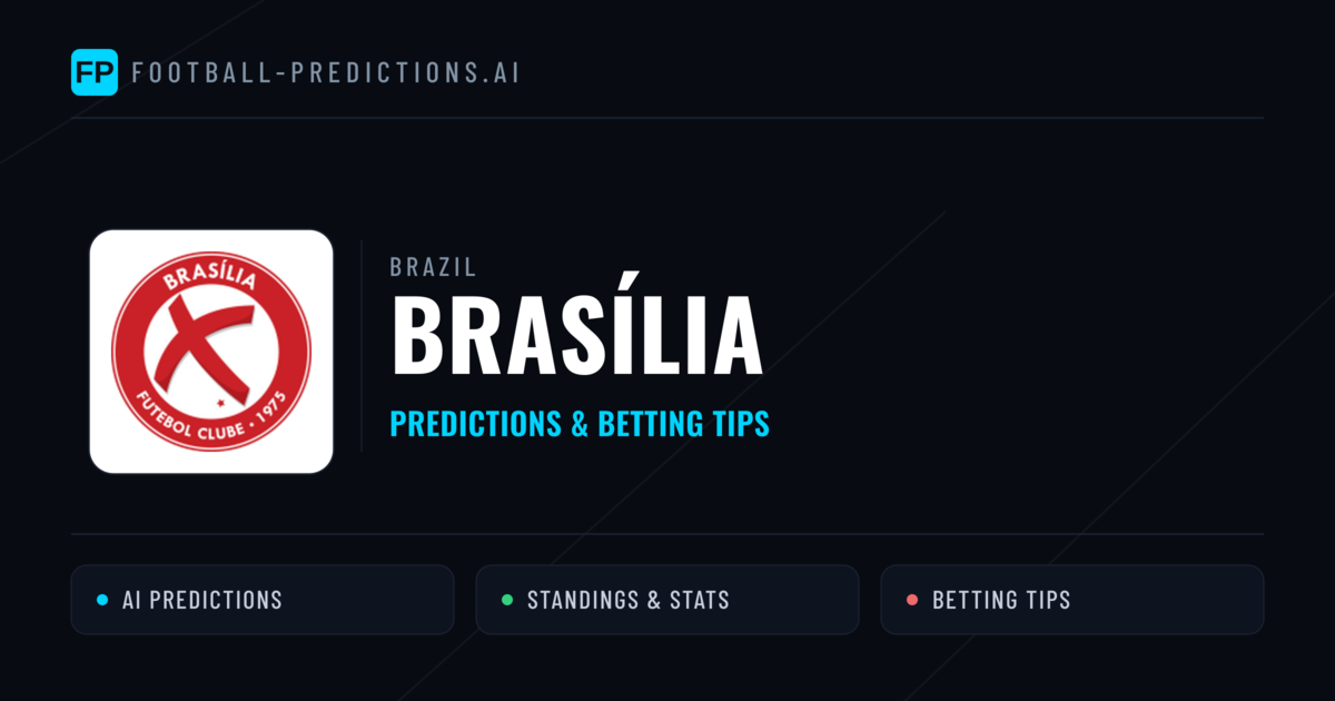 Brasília Predictions & Stats
