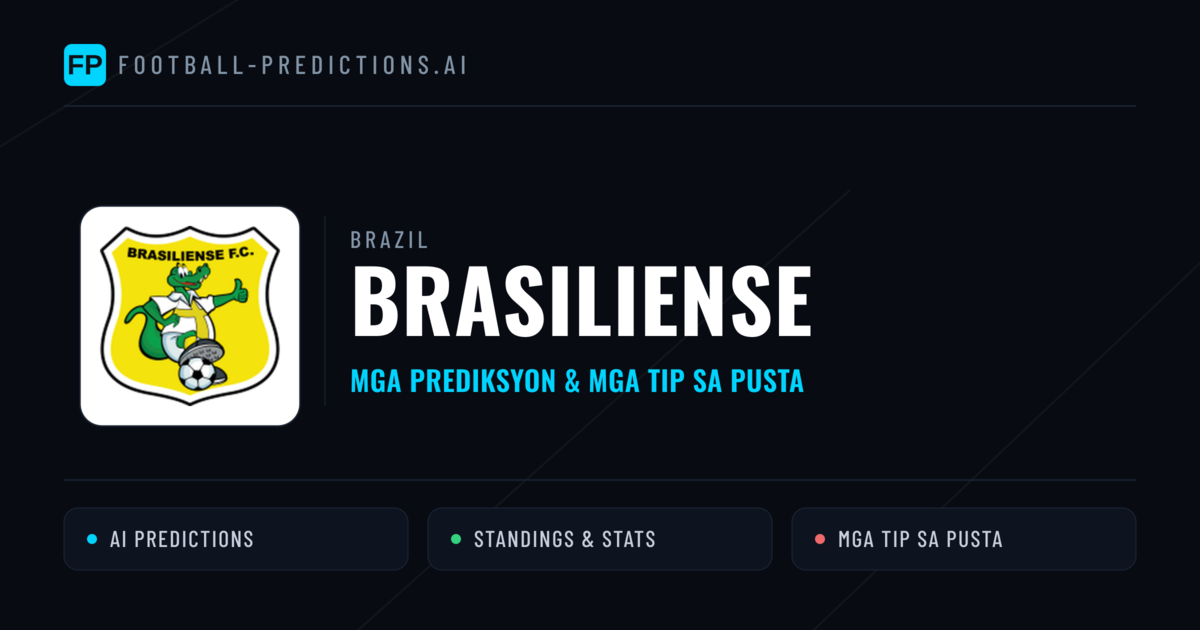 Brasiliense Predictions & Stats