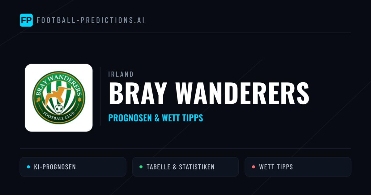 Bray Wanderers Prognosen & Statistiken