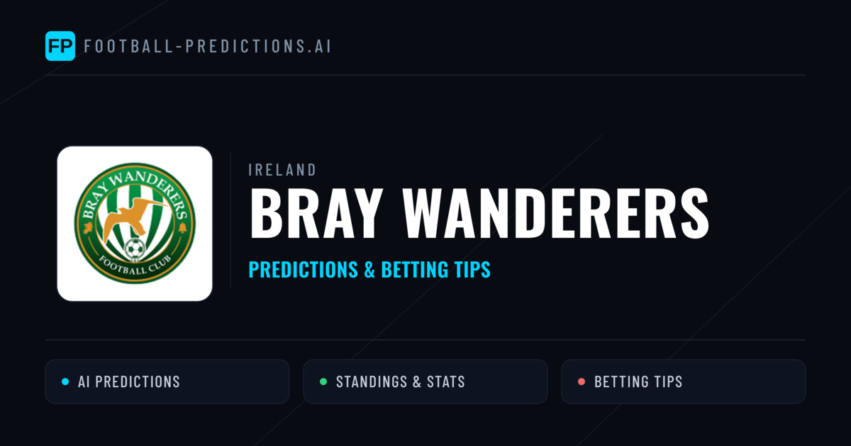 Bray Wanderers Predictions & Stats