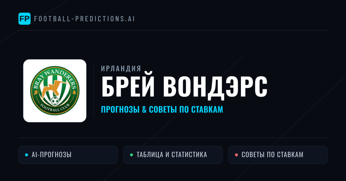 Брей Вондэрс прогнозы и статистика