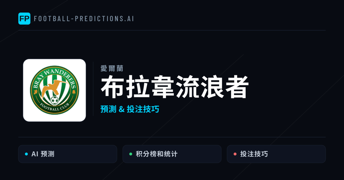 布拉韋流浪者 運彩分析｜足球預測與數據