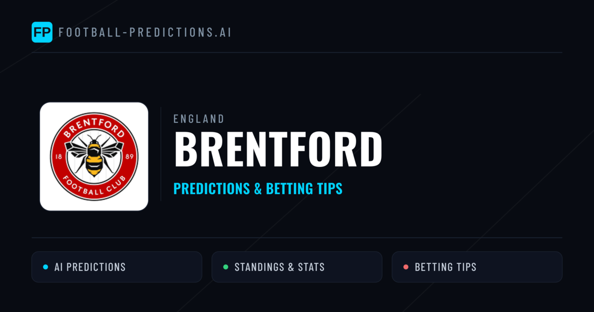 Brentford Predictions & Stats