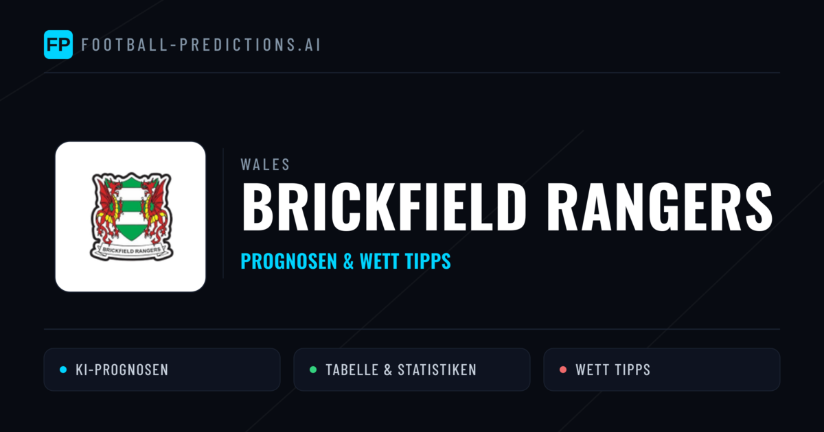 Brickfield Rangers Prognosen & Statistiken