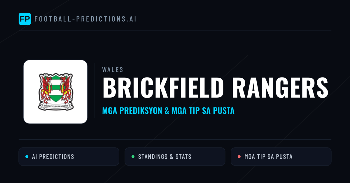 Brickfield Rangers Predictions & Stats