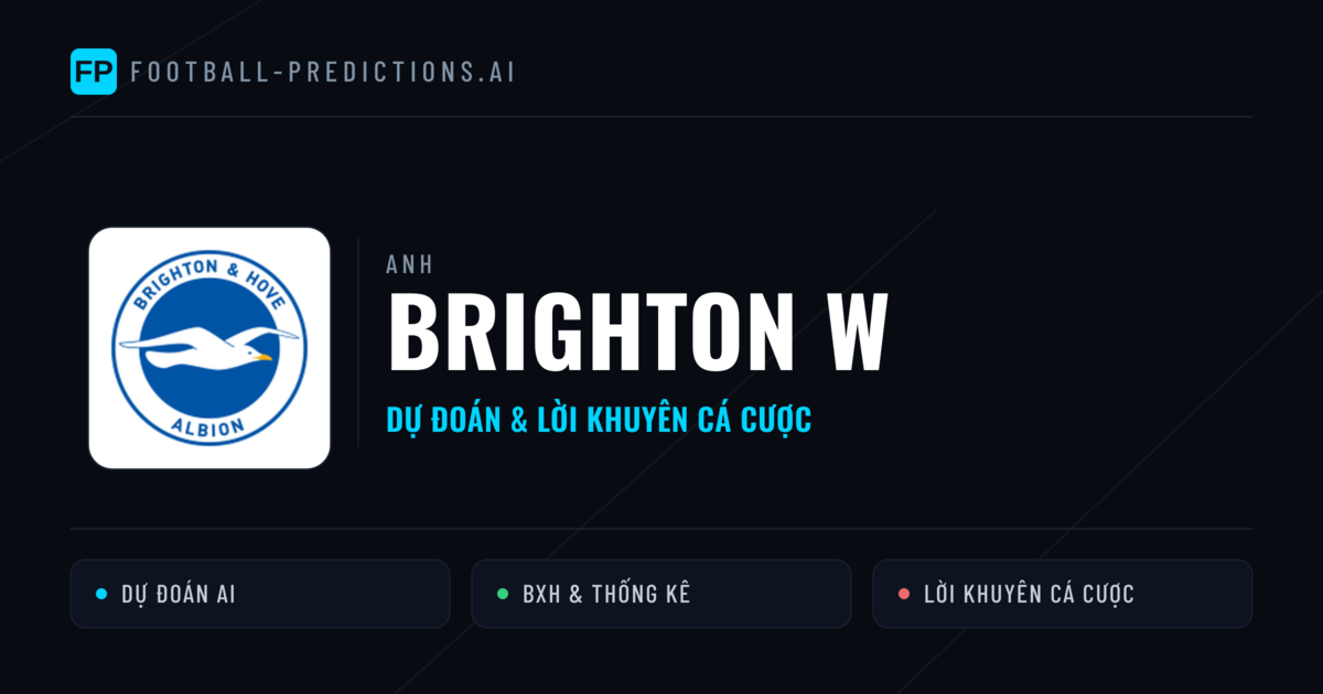Brighton W Dự đoán & Thống kê