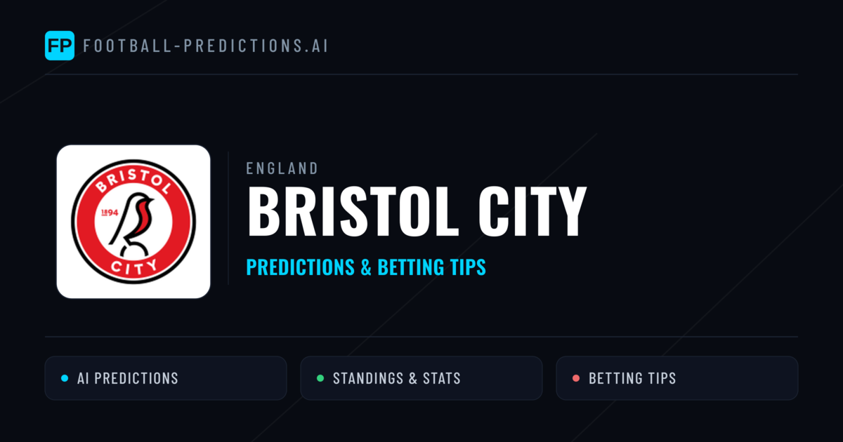 Bristol City Predictions & Stats