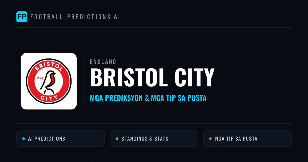 Bristol City Predictions & Stats