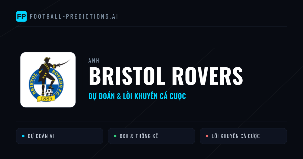 Bristol Rovers Dự đoán & Thống kê