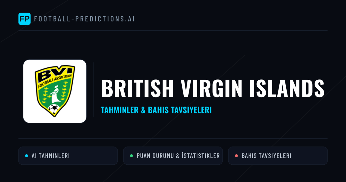 British Virgin Islands Tahminleri & İstatistikler