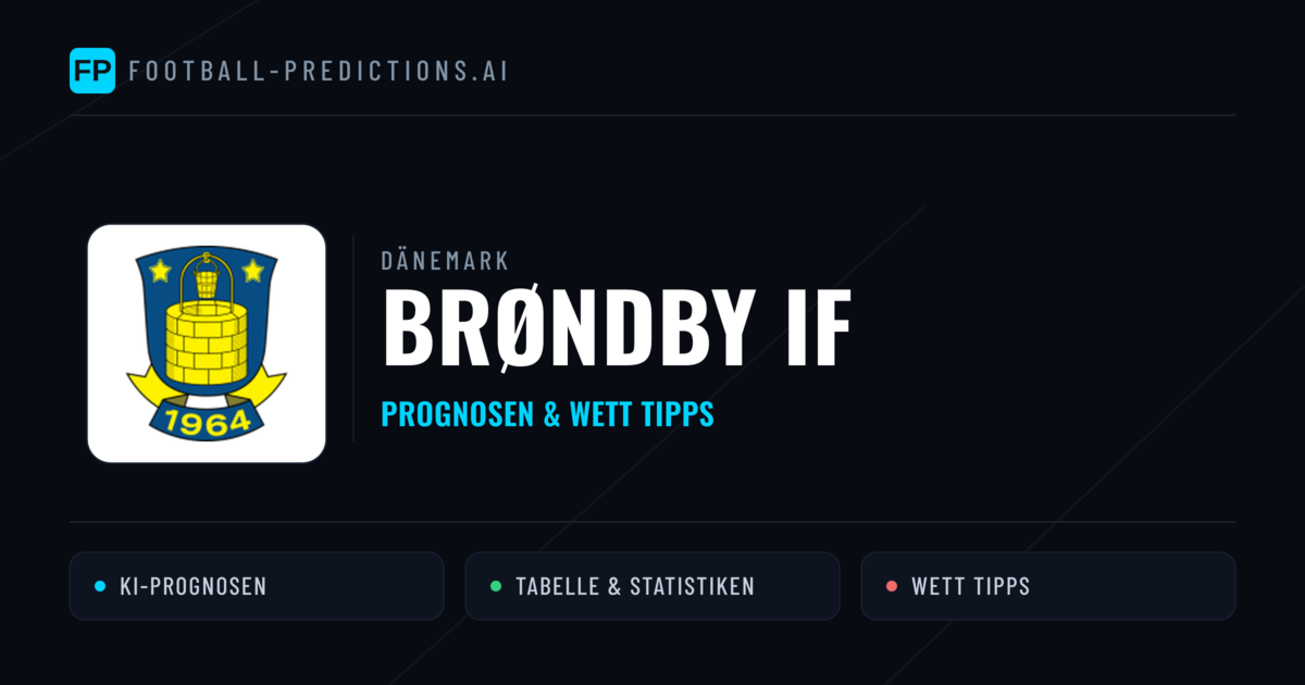 Brøndby IF Prognosen & Statistiken