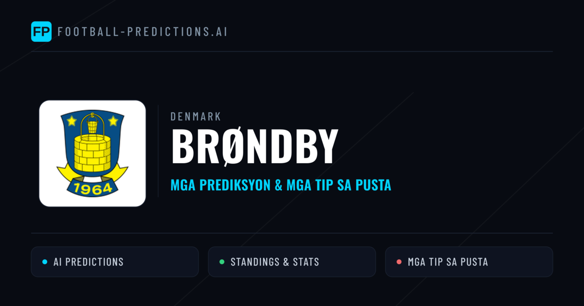 Brøndby Predictions & Stats