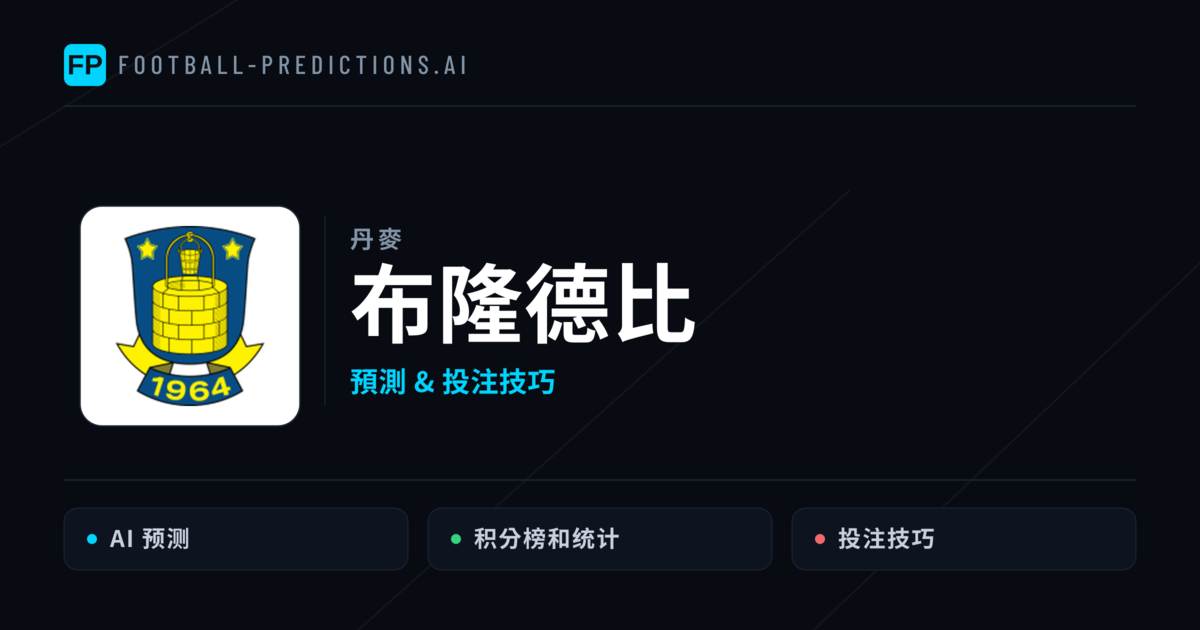 布隆德比 運彩分析|足球預測與數據