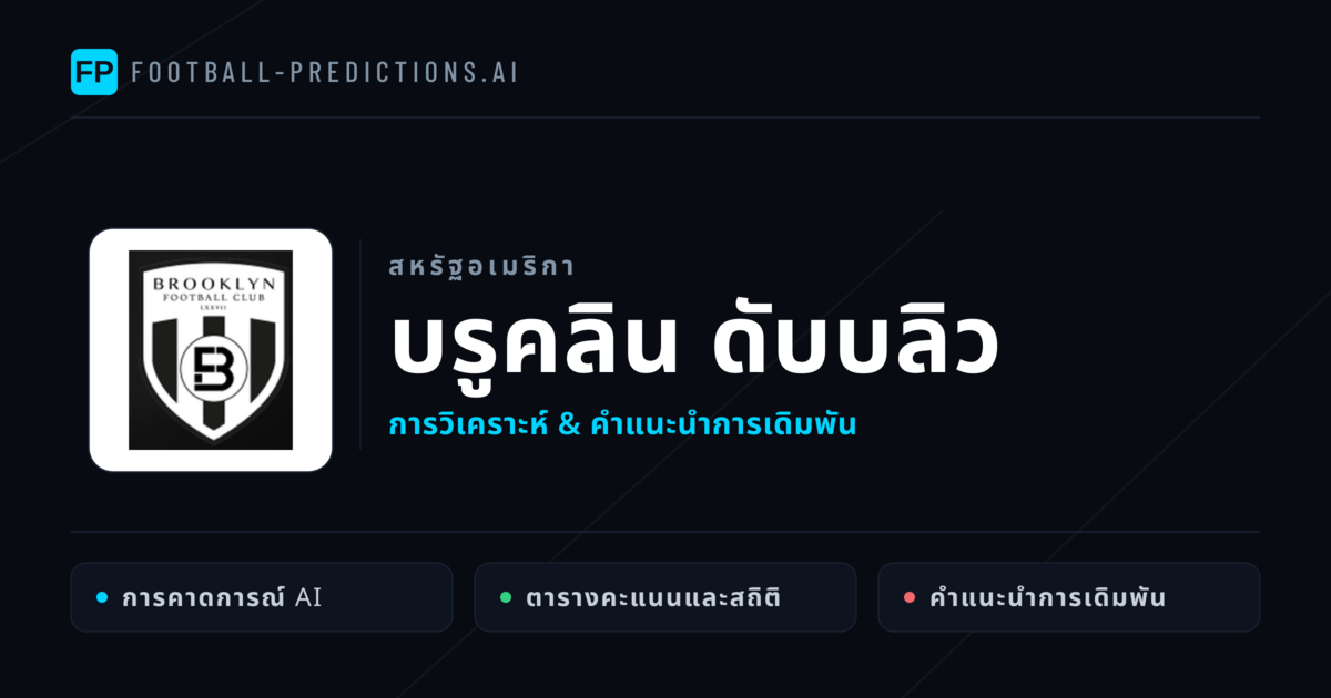 บรูคลิน ดับบลิว การวิเคราะห์และสถิติ