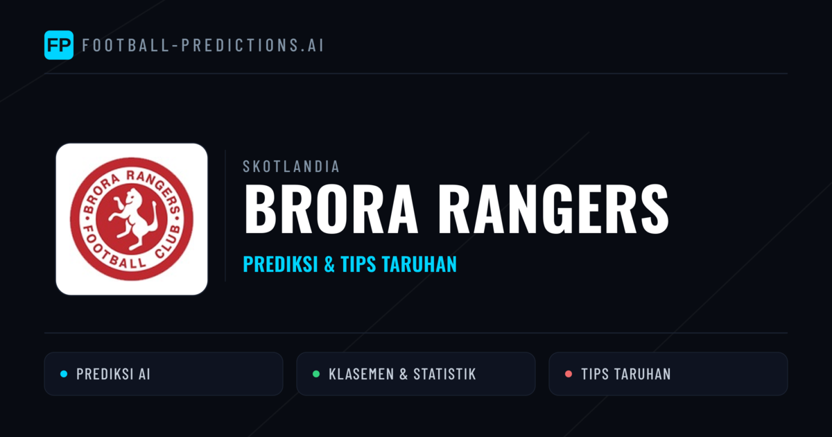 Brora Rangers Prediksi & Statistik Piala Dunia