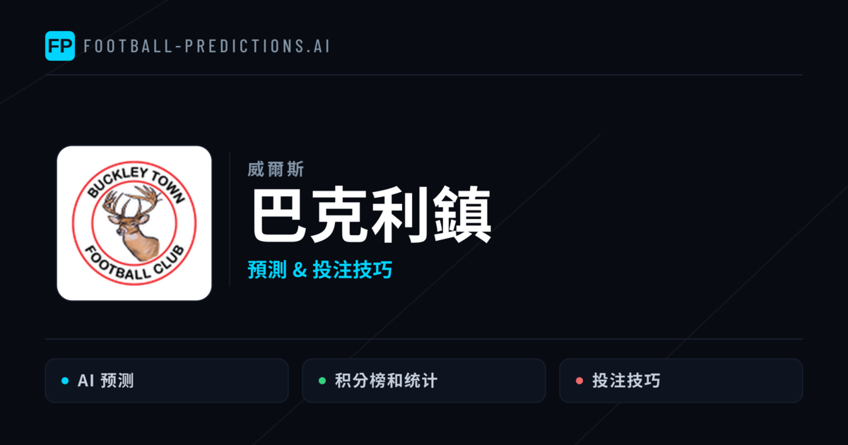巴克利鎮 運彩分析｜足球預測與數據