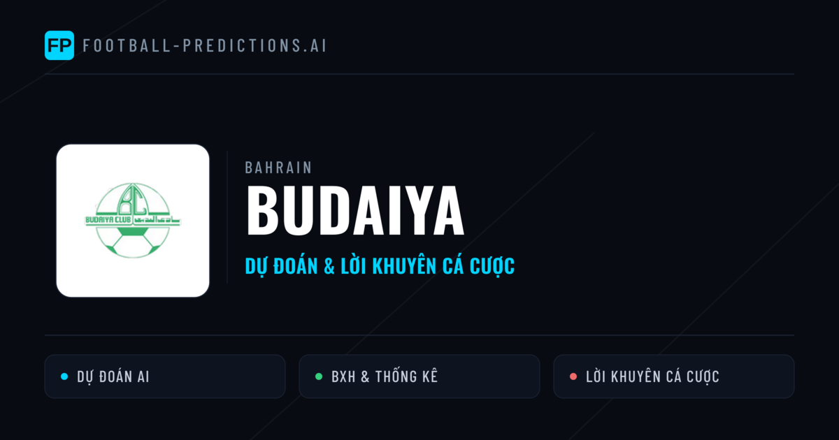 Budaiya Dự đoán & Thống kê