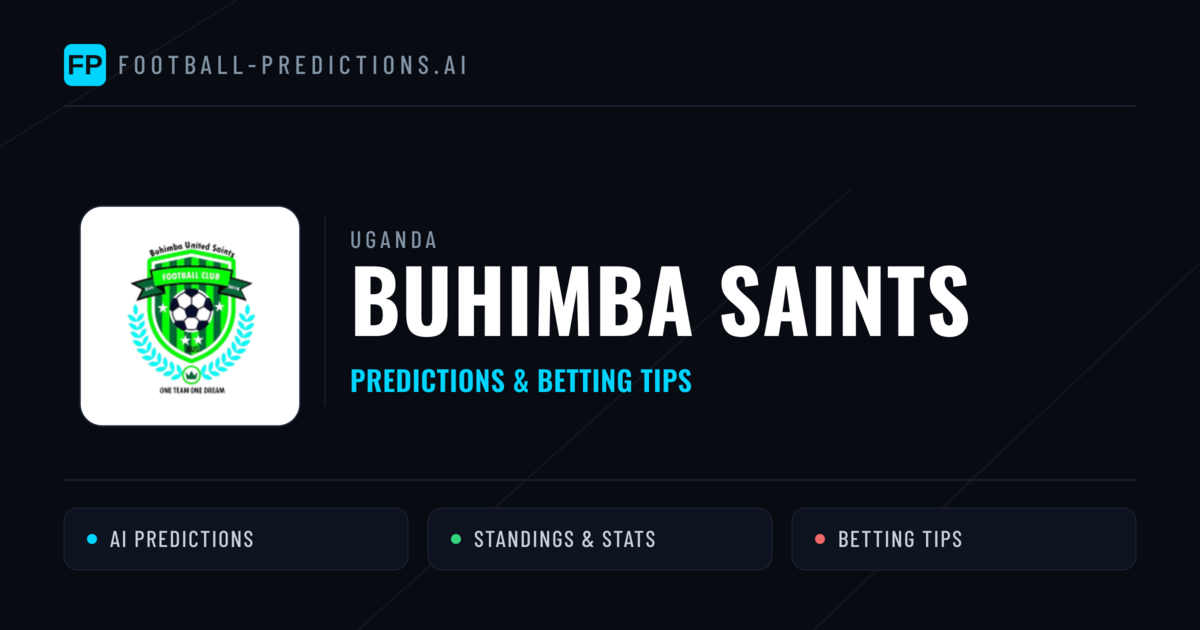 Buhimba Saints Predictions & Stats