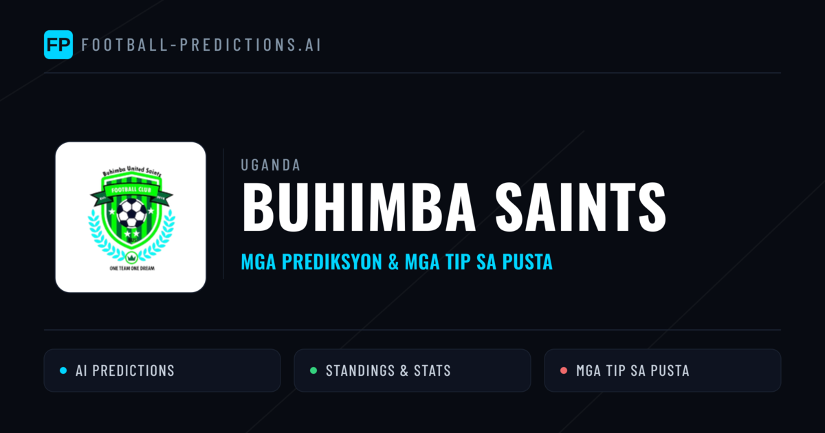 Buhimba Saints Predictions & Stats