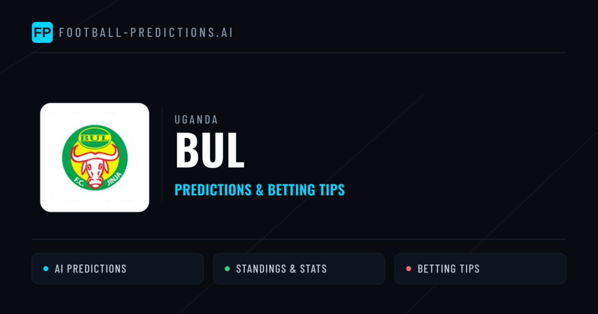 BUL Predictions & Stats