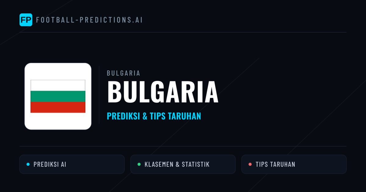 Bulgaria Prediksi & Statistik Piala Dunia