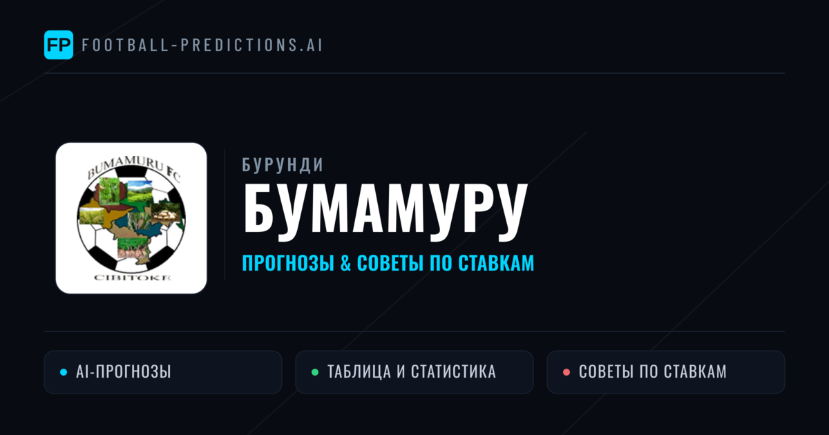 Бумамуру прогнозы и статистика