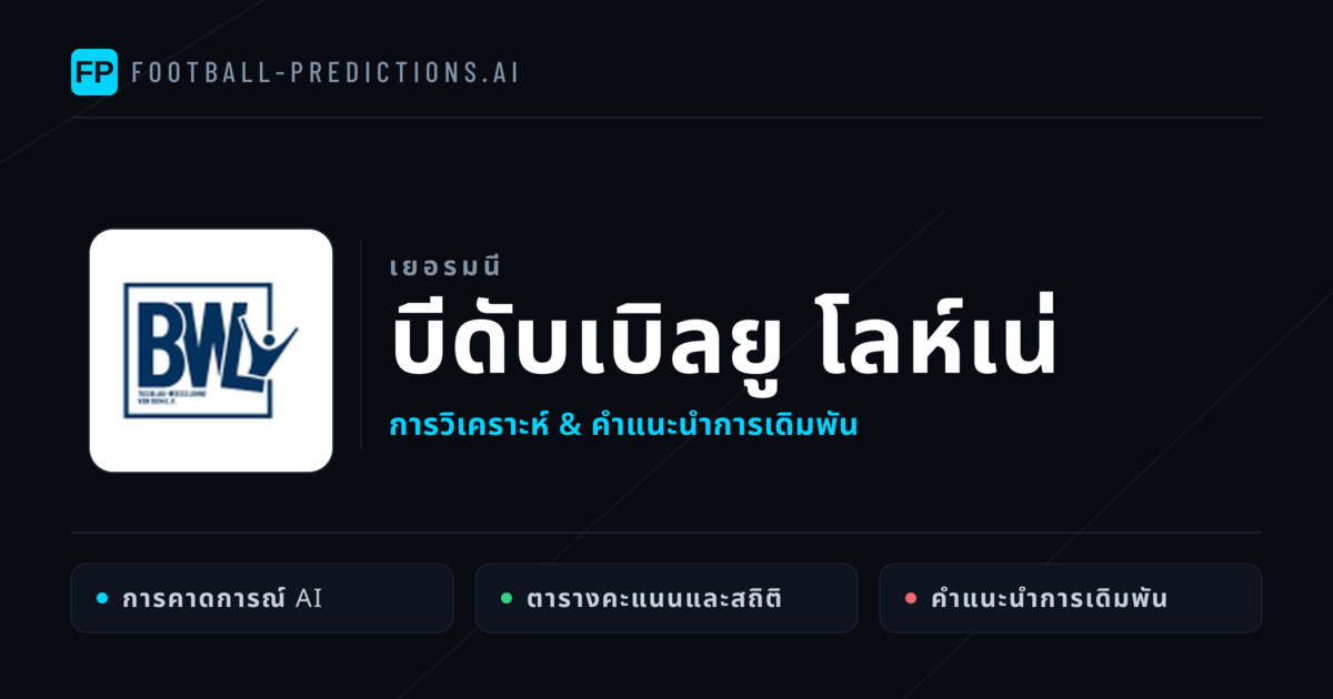 บีดับเบิลยู โลห์เน่ การวิเคราะห์และสถิติ