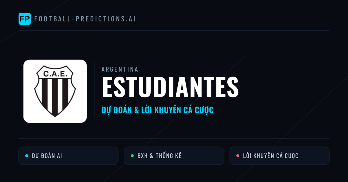 Estudiantes Dự đoán & Thống kê