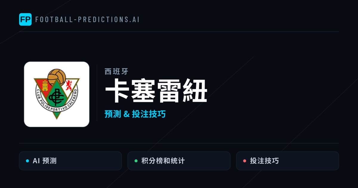 卡塞雷紐 運彩分析|足球預測與數據