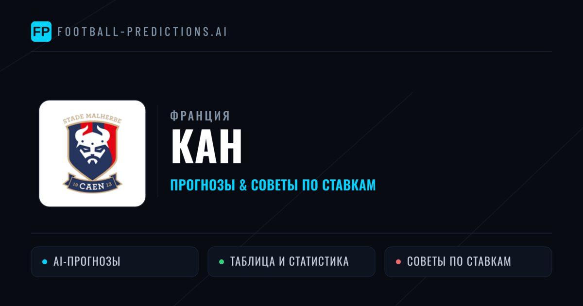 Кан прогнозы и статистика