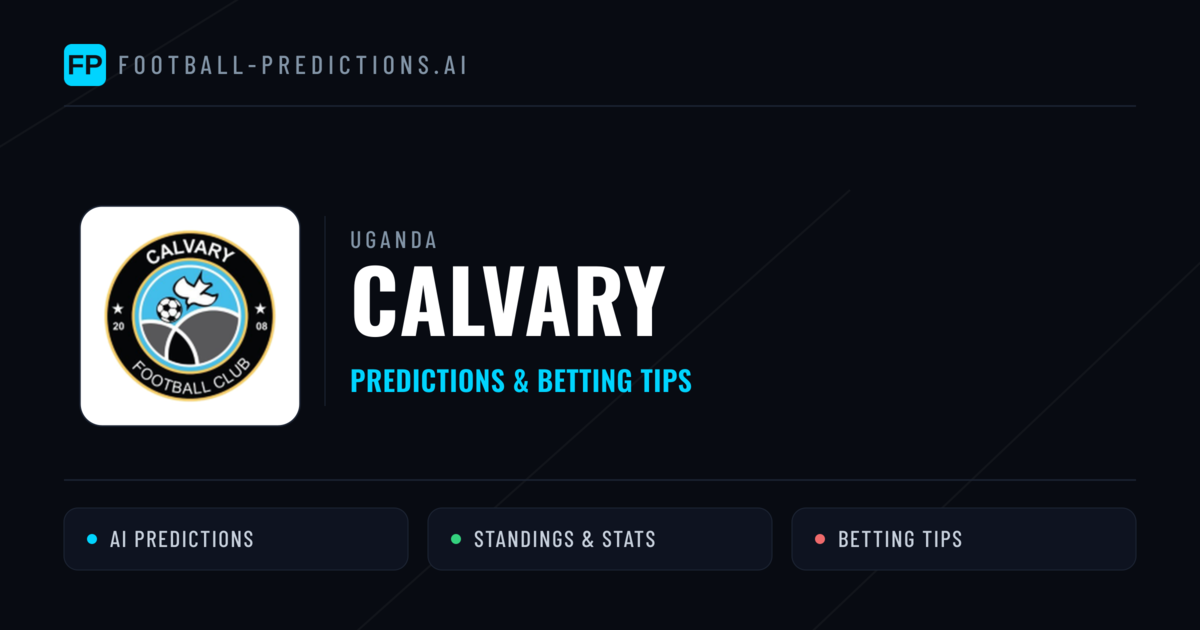 Calvary Predictions & Stats