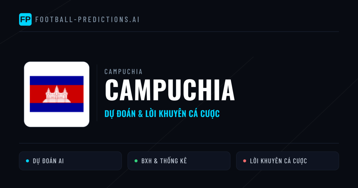 Campuchia Dự đoán & Thống kê