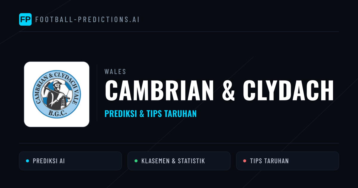 Cambrian & Clydach Prediksi & Statistik Piala Dunia