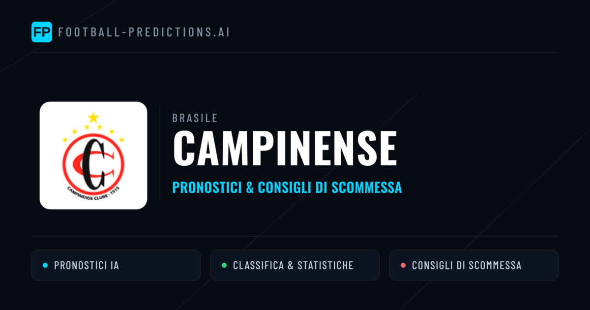 Pronostici e Statistiche Campinense