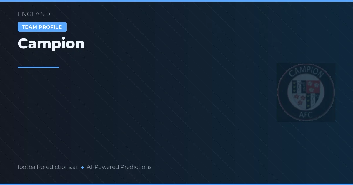 Campion Predictions & Stats