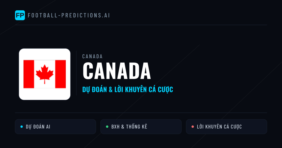 Canada Dự đoán & Thống kê