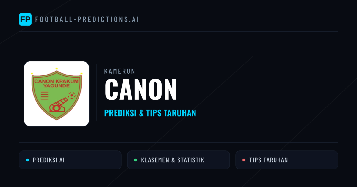 Canon Prediksi & Statistik Piala Dunia