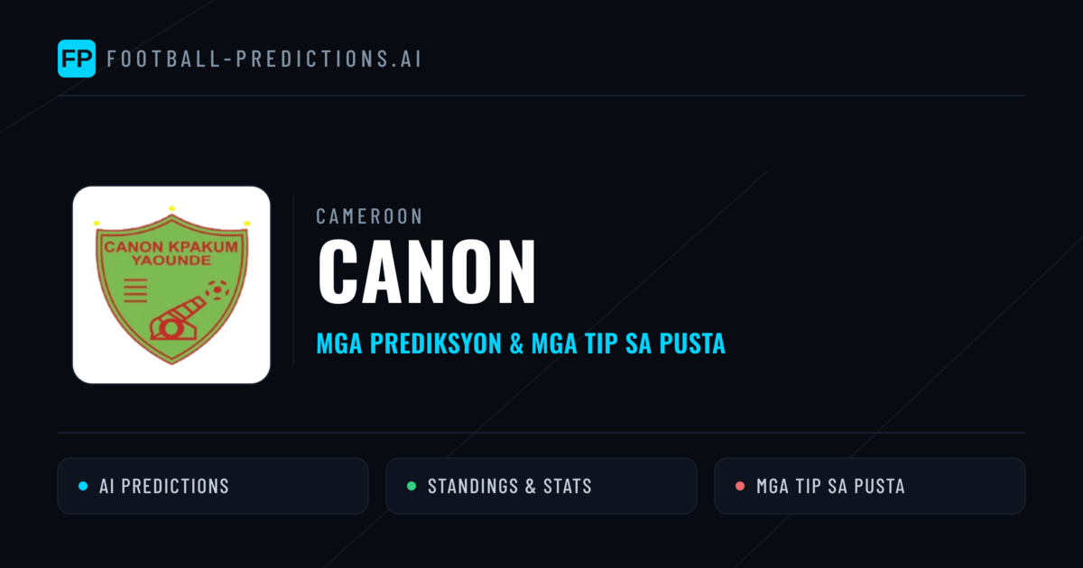 Canon Predictions & Stats