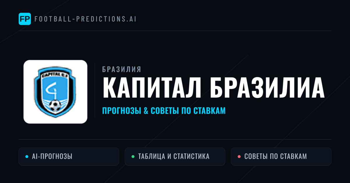 Капитал Бразилиа прогнозы и статистика