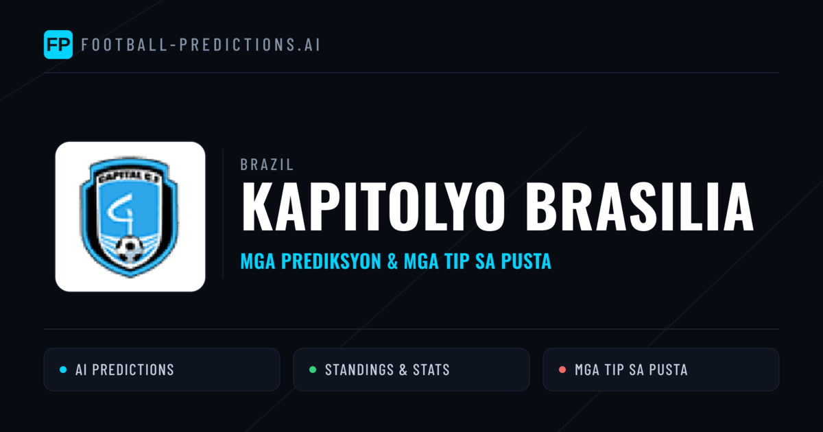 Kapitolyo Brasilia Predictions & Stats