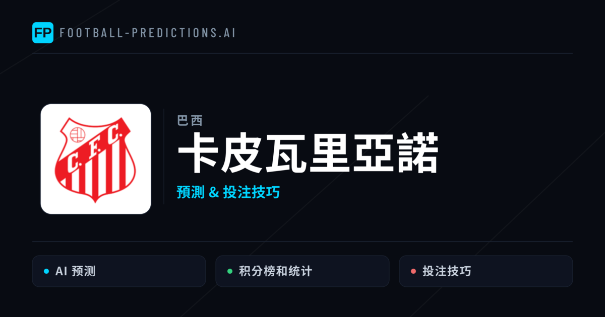 卡皮瓦里亞諾 運彩分析|足球預測與數據