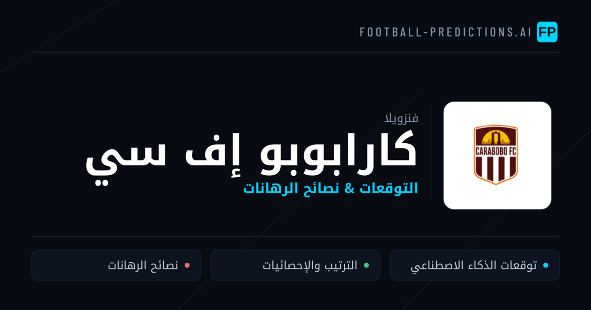 كارابوبو إف سي توقعات واحصائيات