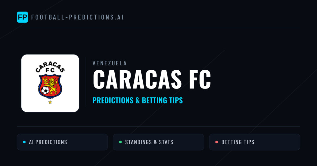 Caracas FC Predictions & Stats