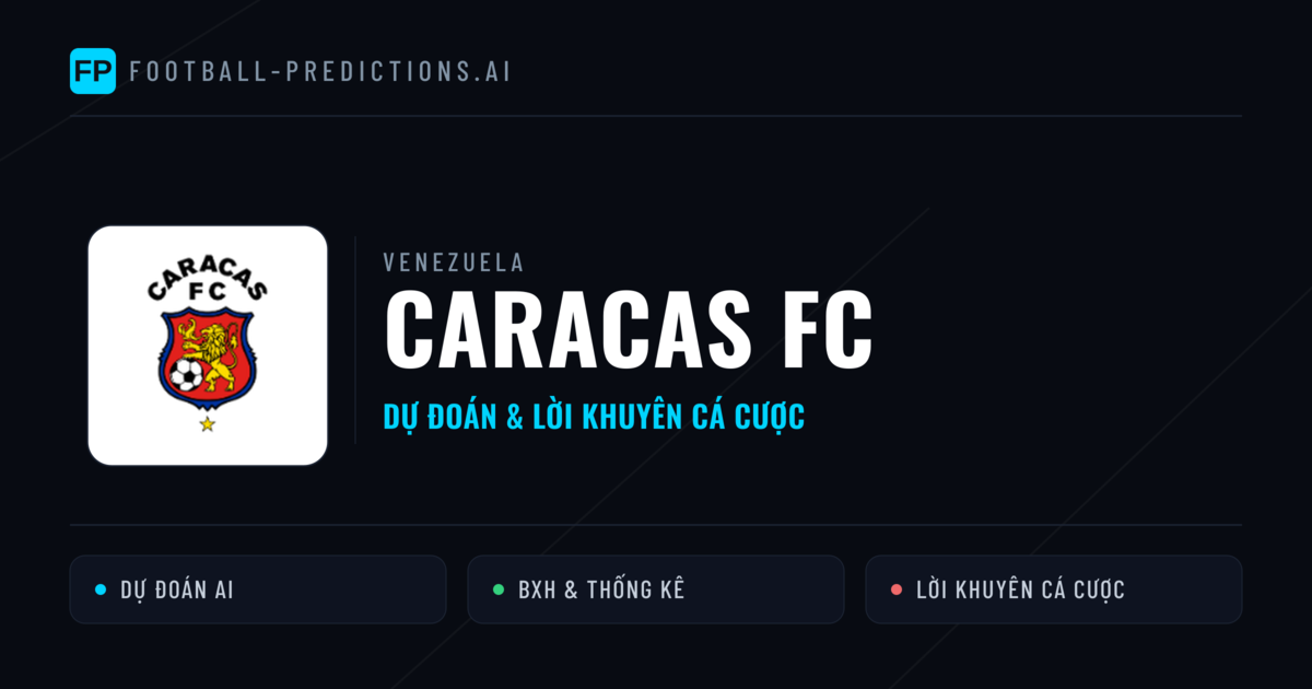 Caracas FC Dự đoán & Thống kê