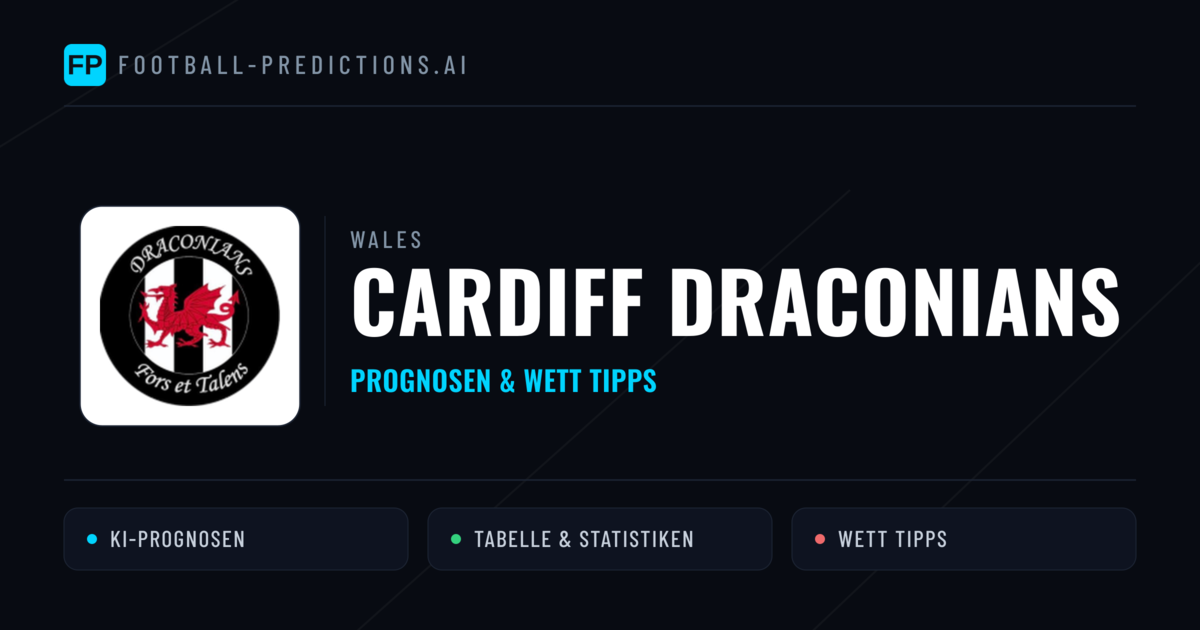 Cardiff Draconians Prognosen & Statistiken